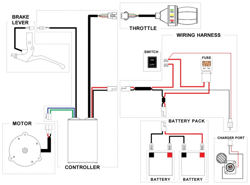 Electric Scooter Wiring Diagram Wiring Diagram And Schematics